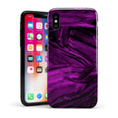 Liquid Abstract Paint Remix V48 - iPhone X Swappable Hybrid Case