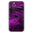 Liquid Abstract Paint Remix V48  - Protective Skin Wrap & Decal – Compatible with iPhone SE to iPhone 17 Pro Max (All Models)