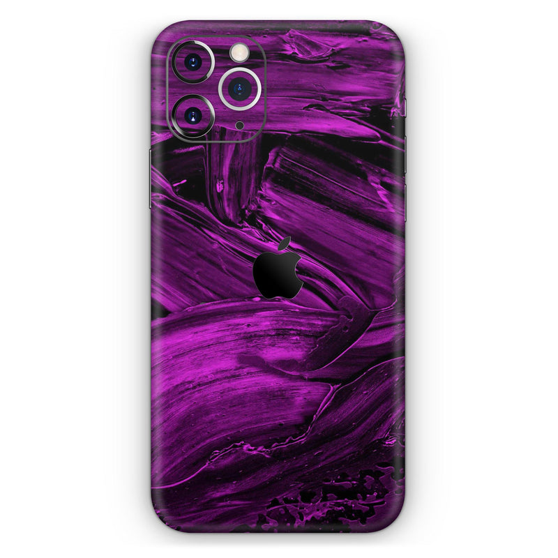 Liquid Abstract Paint Remix V48  - Protective Skin Wrap & Decal – Compatible with iPhone SE to iPhone 17 Pro Max (All Models)
