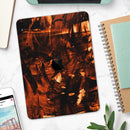Liquid Abstract Paint Remix V49 - Full Body Skin Decal for the Apple iPad Pro 12.9", 11", 10.5", 9.7", Air or Mini (All Models Available)
