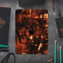 Liquid Abstract Paint Remix V49 - Full Body Skin Decal for the Apple iPad Pro 12.9", 11", 10.5", 9.7", Air or Mini (All Models Available)