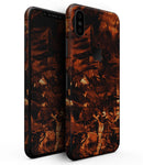 Liquid Abstract Paint Remix V49 - iPhone XS MAX, XS/X, 8/8+, 7/7+, 5/5S/SE Skin-Kit (All iPhones Available)
