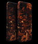 Liquid Abstract Paint Remix V49 - iPhone XS MAX, XS/X, 8/8+, 7/7+, 5/5S/SE Skin-Kit (All iPhones Available)