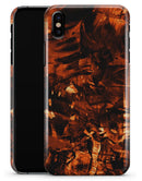 Liquid Abstract Paint Remix V49 - iPhone X Clipit Case