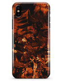 Liquid Abstract Paint Remix V49 - iPhone X Clipit Case