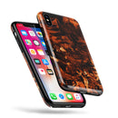 Liquid Abstract Paint Remix V49 - iPhone X Swappable Hybrid Case