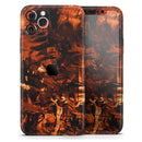 Liquid Abstract Paint Remix V49  - Protective Skin Wrap & Decal – Compatible with iPhone SE to iPhone 17 Pro Max (All Models)