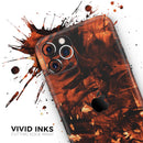 Liquid Abstract Paint Remix V49  - Protective Skin Wrap & Decal – Compatible with iPhone SE to iPhone 17 Pro Max (All Models)