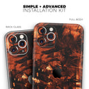 Liquid Abstract Paint Remix V49  - Protective Skin Wrap & Decal – Compatible with iPhone SE to iPhone 17 Pro Max (All Models)