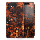 Liquid Abstract Paint Remix V49  - Protective Skin Wrap & Decal – Compatible with iPhone SE to iPhone 17 Pro Max (All Models)