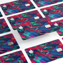 Liquid Abstract Paint Remix V4 - Premium Protective Decal Skin-Kit for the Apple Credit Card