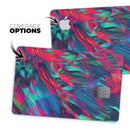 Liquid Abstract Paint Remix V4 - Premium Protective Decal Skin-Kit for the Apple Credit Card