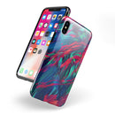 Liquid Abstract Paint Remix V4 - iPhone X Swappable Hybrid Case