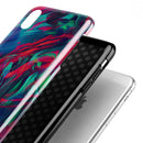 Liquid Abstract Paint Remix V4 - iPhone X Swappable Hybrid Case