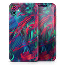 Liquid Abstract Paint Remix V4  - Protective Skin Wrap & Decal – Compatible with iPhone SE to iPhone 17 Pro Max (All Models)