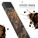 Liquid Abstract Paint Remix V50 - Premium Decal Protective Skin-Wrap Sticker compatible with the Juul Labs vaping device