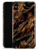 Liquid Abstract Paint Remix V50 - iPhone X Clipit Case