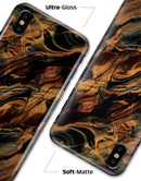 Liquid Abstract Paint Remix V50 - iPhone X Clipit Case
