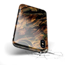 Liquid Abstract Paint Remix V50 - iPhone X Swappable Hybrid Case