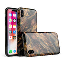 Liquid Abstract Paint Remix V50 - iPhone X Swappable Hybrid Case