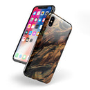 Liquid Abstract Paint Remix V50 - iPhone X Swappable Hybrid Case