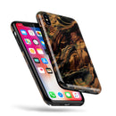 Liquid Abstract Paint Remix V50 - iPhone X Swappable Hybrid Case