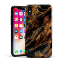 Liquid Abstract Paint Remix V50 - iPhone X Swappable Hybrid Case