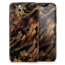 Liquid Abstract Paint Remix V50 - Vinyl Skin Wrap for iPhone 17 Pro Max, 17 Pro, 17 Air, 17, 16 & All Models — Soft Matte or Ultra Gloss