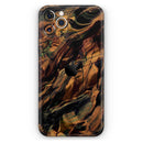 Liquid Abstract Paint Remix V50 - Vinyl Skin Wrap for iPhone 17 Pro Max, 17 Pro, 17 Air, 17, 16 & All Models — Soft Matte or Ultra Gloss
