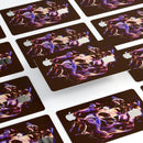 Liquid Abstract Paint Remix V51 - Premium Protective Decal Skin-Kit for the Apple Credit Card