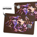 Liquid Abstract Paint Remix V51 - Premium Protective Decal Skin-Kit for the Apple Credit Card