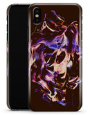 Liquid Abstract Paint Remix V51 - iPhone X Clipit Case