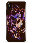 Liquid Abstract Paint Remix V51 - iPhone X Clipit Case
