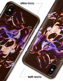 Liquid Abstract Paint Remix V51 - iPhone X Clipit Case