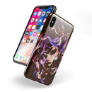 Liquid Abstract Paint Remix V51 - iPhone X Swappable Hybrid Case