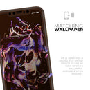 Liquid Abstract Paint Remix V51 - Vinyl Skin Wrap for iPhone 17 Pro Max, 17 Pro, 17 Air, 17, 16 & All Models — Soft Matte or Ultra Gloss