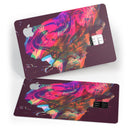Liquid Abstract Paint Remix V52 - Premium Protective Decal Skin-Kit for the Apple Credit Card