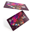 Liquid Abstract Paint Remix V52 - Premium Protective Decal Skin-Kit for the Apple Credit Card