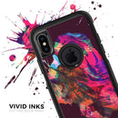 Liquid Abstract Paint Remix V52 - Skin Kit for the iPhone OtterBox Cases