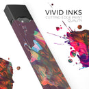 Liquid Abstract Paint Remix V52 - Premium Decal Protective Skin-Wrap Sticker compatible with the Juul Labs vaping device