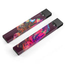 Liquid Abstract Paint Remix V52 - Premium Decal Protective Skin-Wrap Sticker compatible with the Juul Labs vaping device