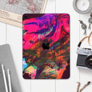 Liquid Abstract Paint Remix V52 - Full Body Skin Decal for the Apple iPad Pro 12.9", 11", 10.5", 9.7", Air or Mini (All Models Available)