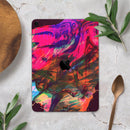 Liquid Abstract Paint Remix V52 - Full Body Skin Decal for the Apple iPad Pro 12.9", 11", 10.5", 9.7", Air or Mini (All Models Available)