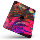 Liquid Abstract Paint Remix V52 - Full Body Skin Decal for the Apple iPad Pro 12.9", 11", 10.5", 9.7", Air or Mini (All Models Available)