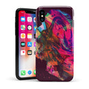 Liquid Abstract Paint Remix V52 - iPhone X Swappable Hybrid Case