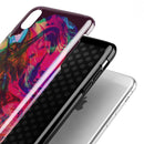 Liquid Abstract Paint Remix V52 - iPhone X Swappable Hybrid Case