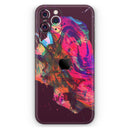 Liquid Abstract Paint Remix V52 - Vinyl Skin Wrap for iPhone 17 Pro Max, 17 Pro, 17 Air, 17, 16 & All Models — Soft Matte or Ultra Gloss