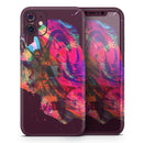 Liquid Abstract Paint Remix V52 - Vinyl Skin Wrap for iPhone 17 Pro Max, 17 Pro, 17 Air, 17, 16 & All Models — Soft Matte or Ultra Gloss