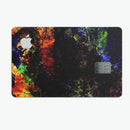 Liquid Abstract Paint Remix V53 - Premium Protective Decal Skin-Kit for the Apple Credit Card