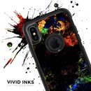 Liquid Abstract Paint Remix V53 - Skin Kit for the iPhone OtterBox Cases